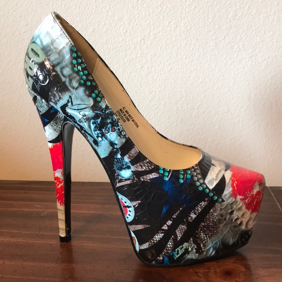 EUC ✨WORN ONCE✨ Rosette Stiletto - Picture 6 of 8